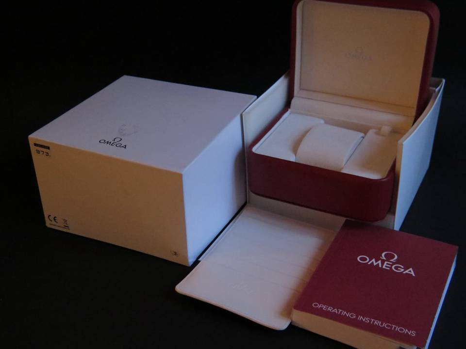 Omega Watch box complete