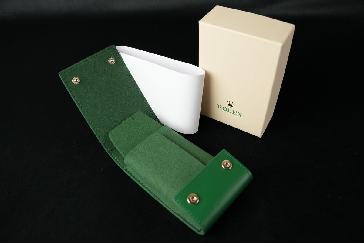 Rolex Leather Travel Pouch Set NEW (1)