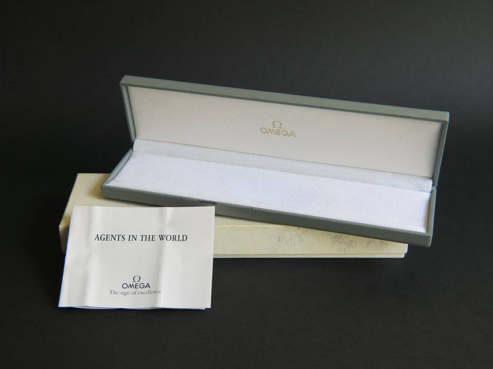 Omega Box and booklet