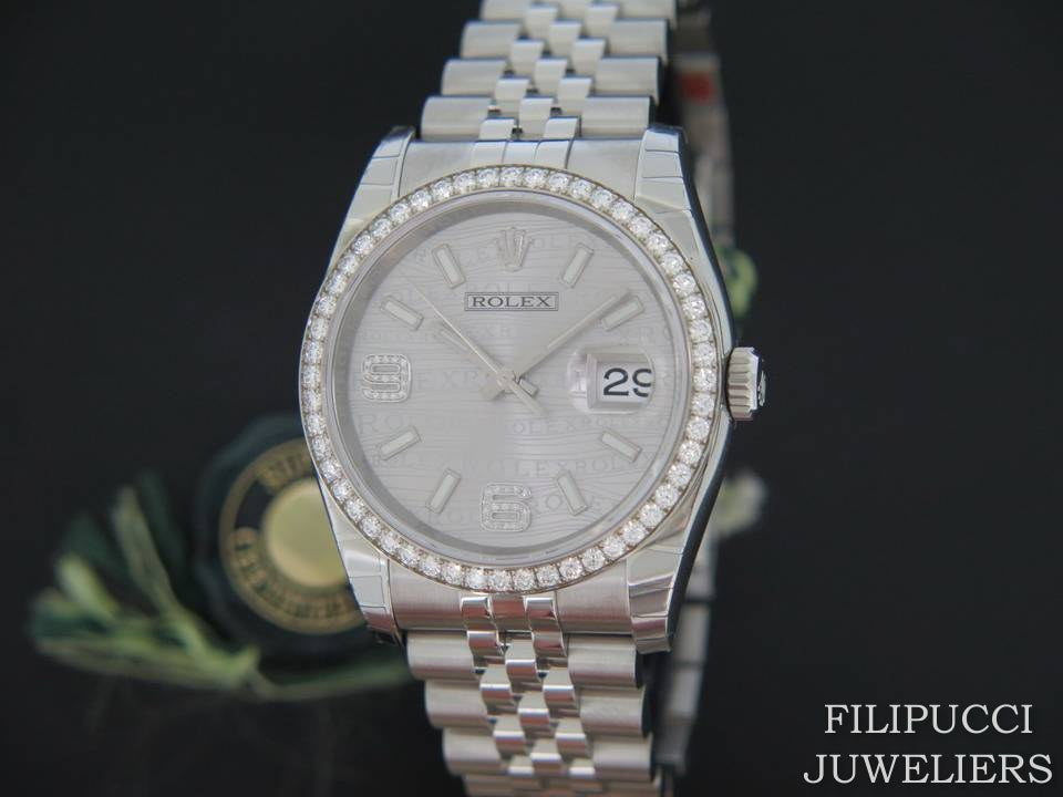 Rolex Datejust Diamonds NEW 116244   (1)