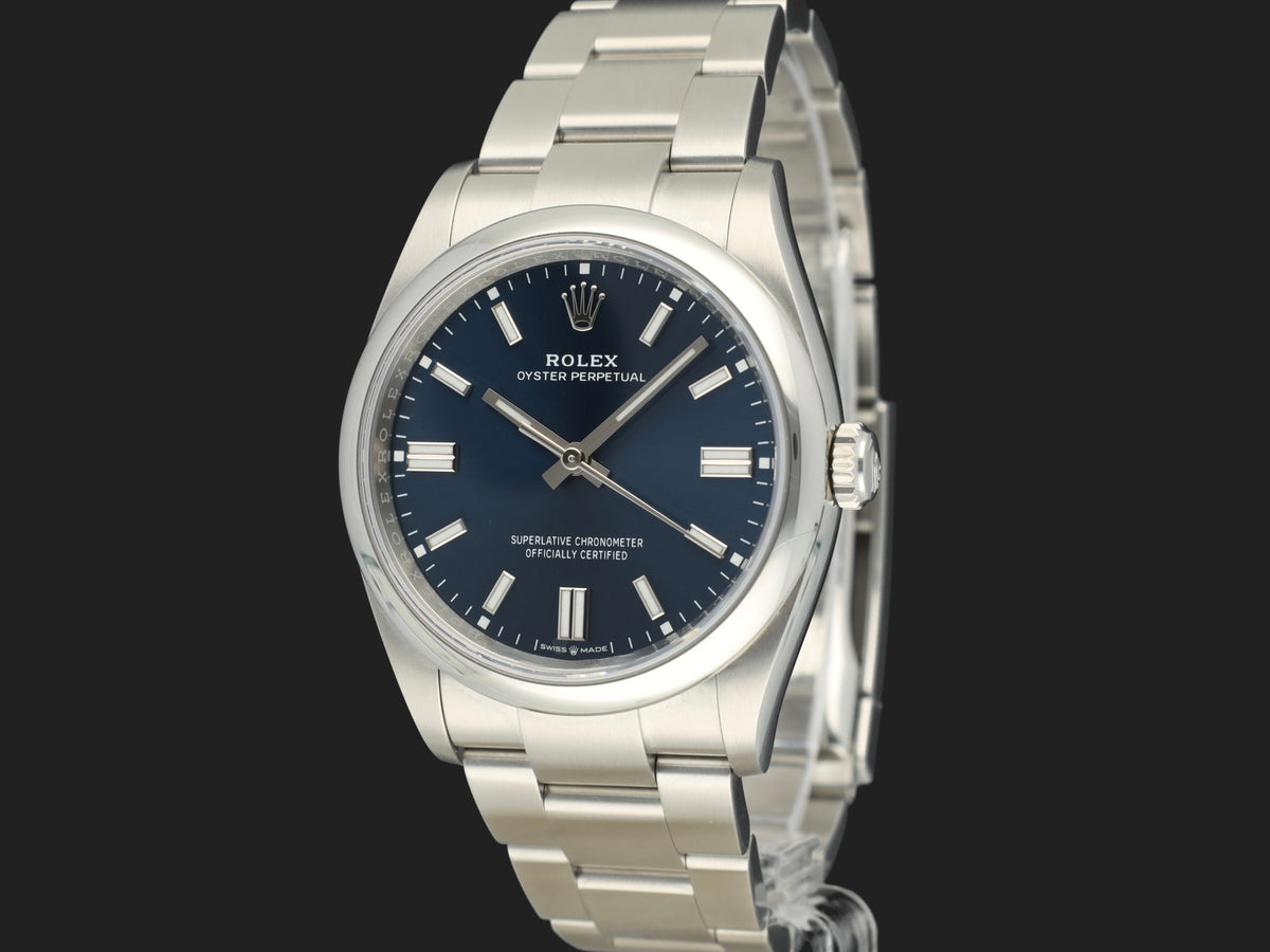 Rolex Oyster Perpetual 36 Blue Dial 126000 (1)