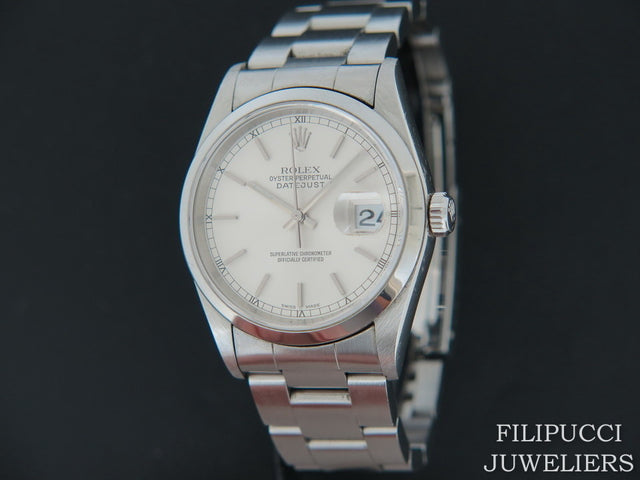 Rolex Datejust Silver Dial