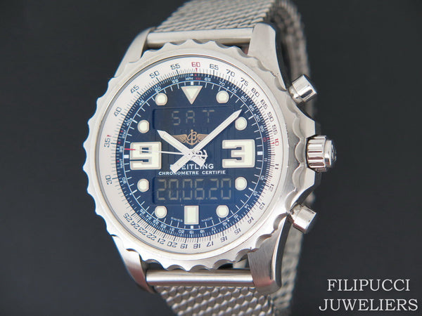 Breitling Chronospace Black Dial