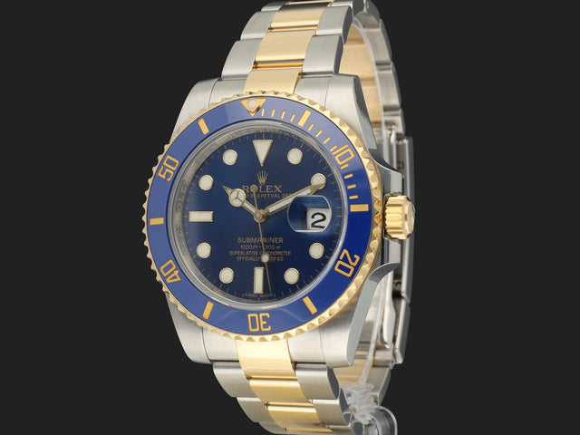 Rolex Submariner Date Gold/Steel Blue Dial