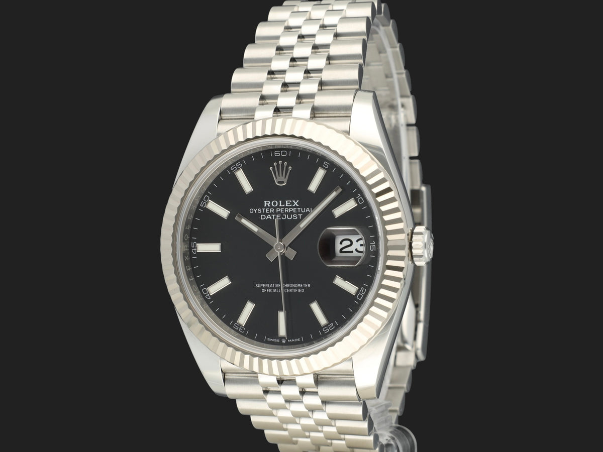 Rolex Datejust 41 Black Dial 126334 (1)