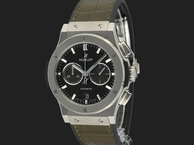 Hublot Classic Fusion Chronograph Titanium Green
