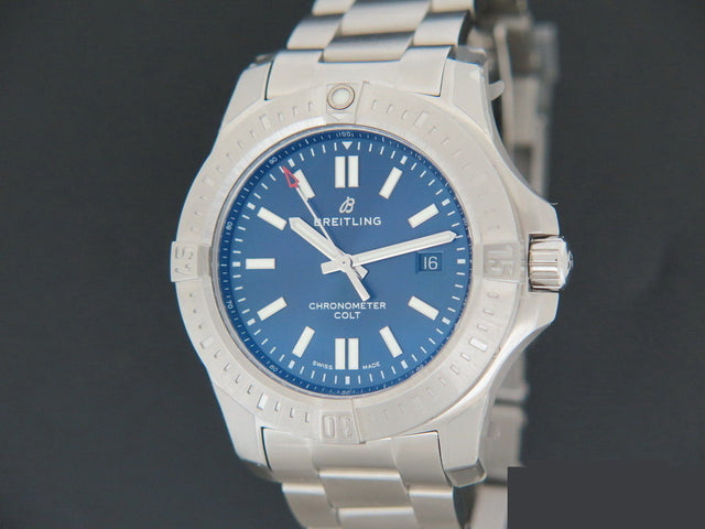 Breitling Chronomat Colt Automatic Blue Dial 44
