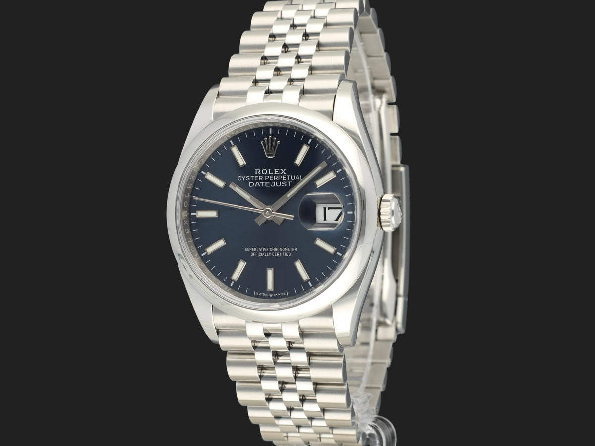 Rolex Datejust Blue Dial 126200  (1)