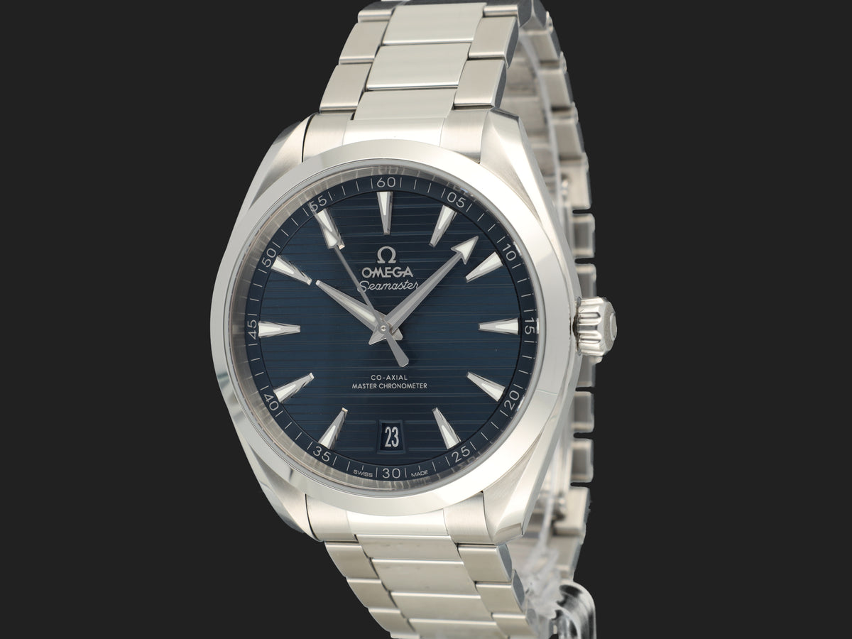 Omega Aqua Terra Co-Axial Master Chronometer Blue Dial 22010412103004 (1)
