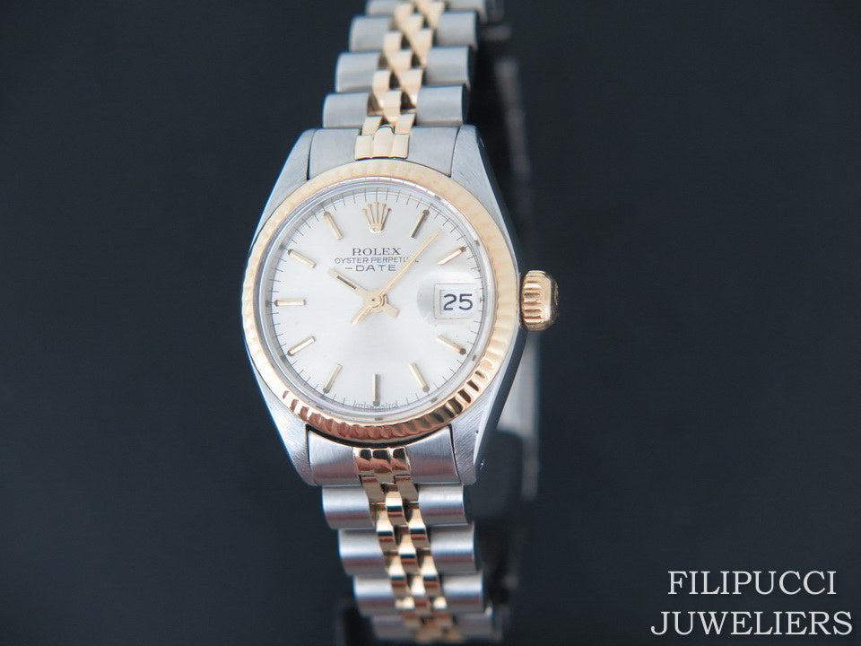 Rolex Date Lady Gold/Steel 6917 (1)