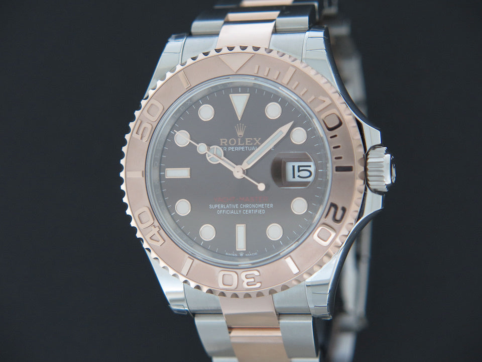 Rolex Yacht-Master Everosegold/Steel Chocolate Dial 126621 NEW (1)