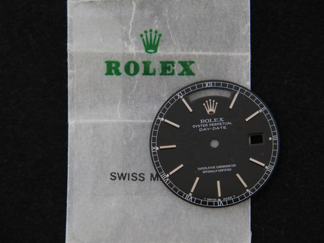 Rolex Day-Date Dial Black 18039, 18239