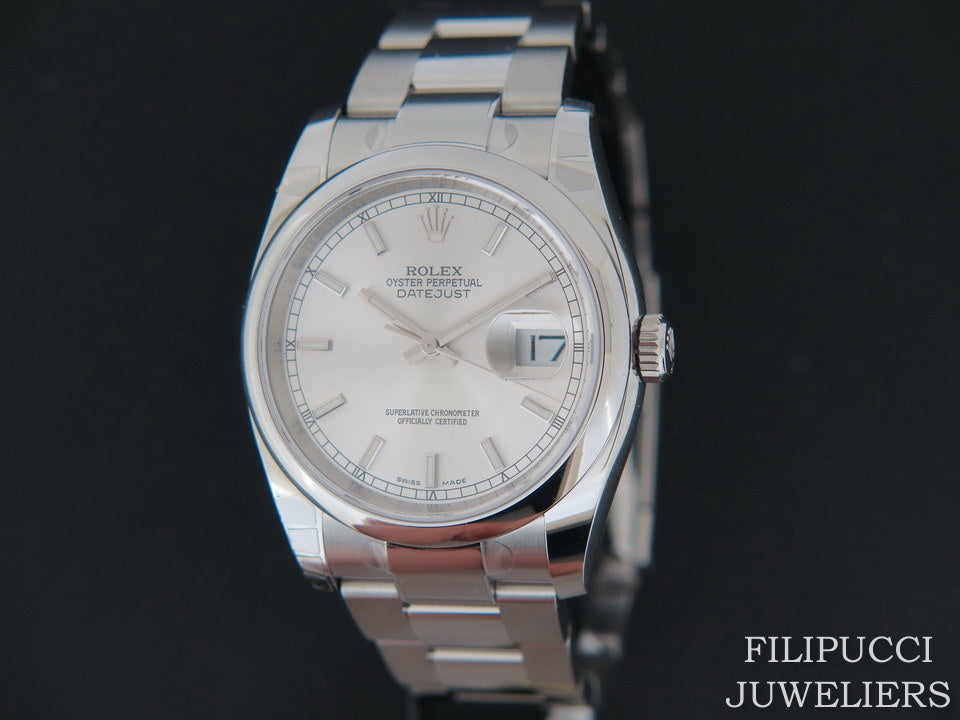 Rolex Datejust Silver Dial NEW 116200 (1)