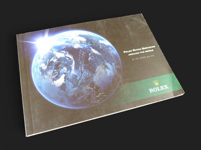 Rolex Service Booklet English 2011