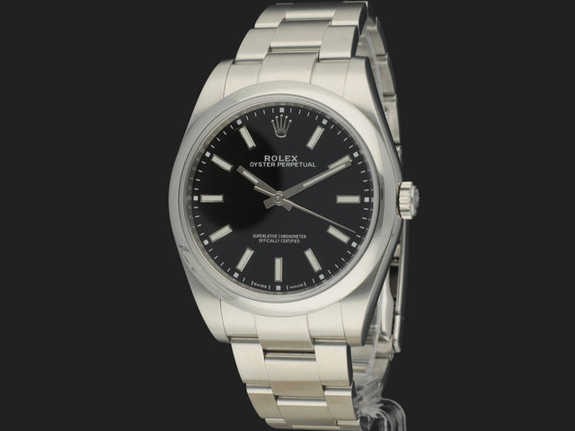 Rolex Oyster Perpetual 39 Black Dial