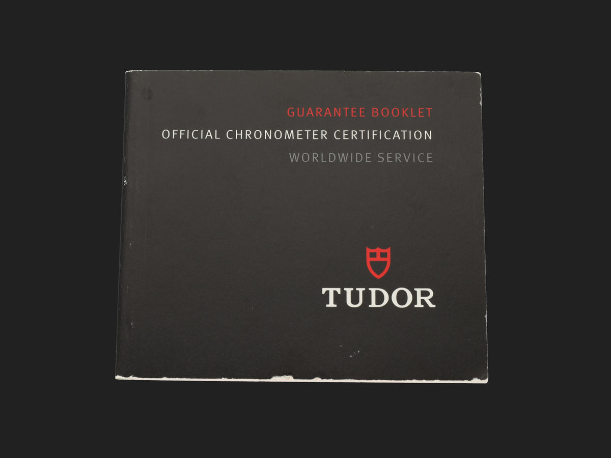 Tudor Guarantee Booklet (1)