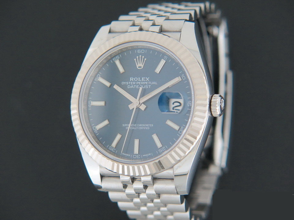 Rolex Datejust 41 Blue Dial 126334   (1)