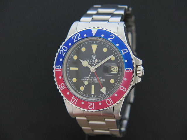 Rolex GMT Master 1675 Pepsi Inlay + Tropical Inlay