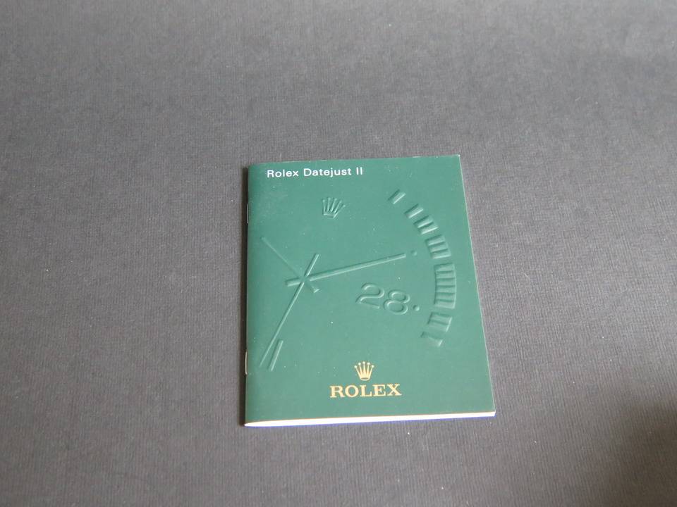 Rolex Datejust II Booklet  (1)
