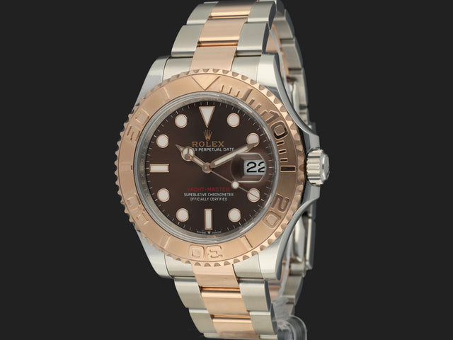 Rolex Yacht-Master Everose/Steel Chocolate Dial