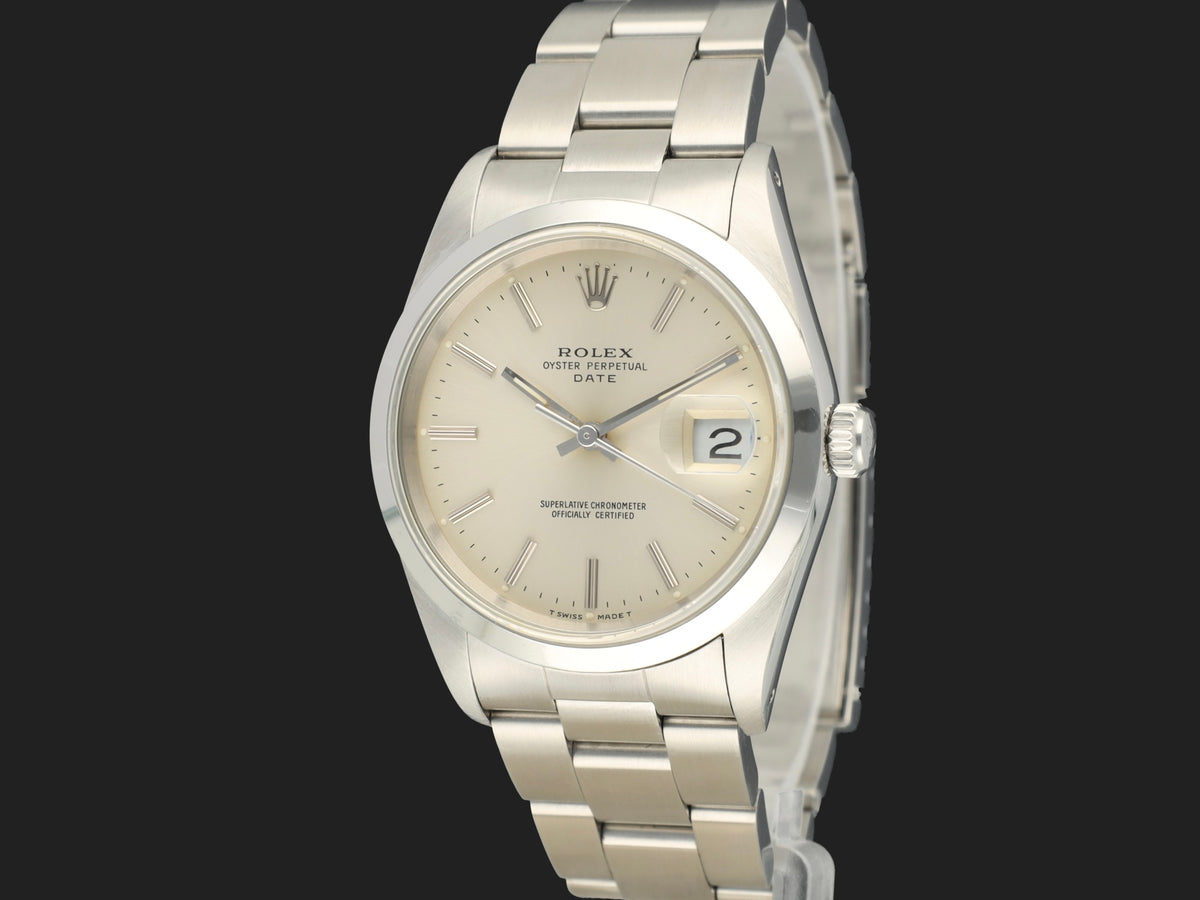 Rolex Date Silver Dial 15200 (1)