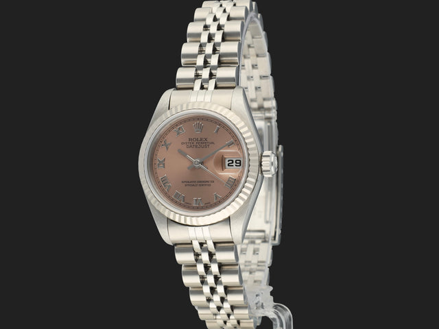Rolex Lady-Datejust 26 Pink Roman Dial