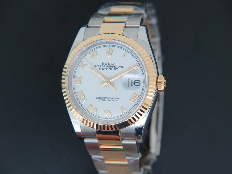 Rolex Datejust 126233 Gold/Steel White Dial  NEW (1)