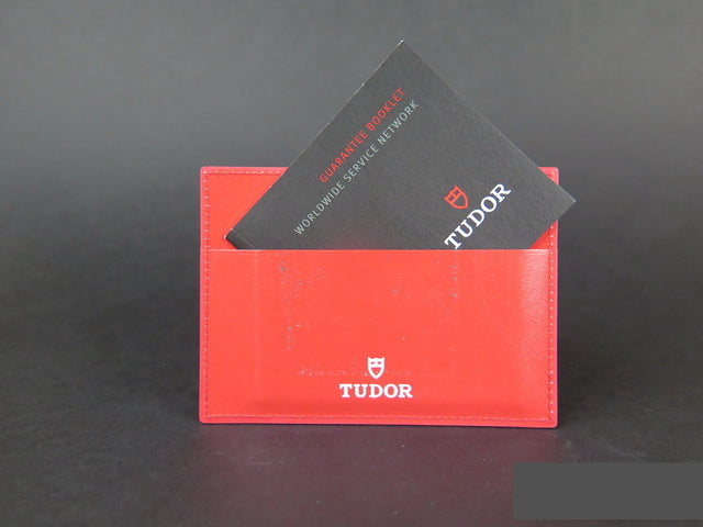 Tudor Card holder + Warranty Booklet
