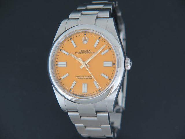 Rolex Oyster Perpetual 41 Yellow Dial