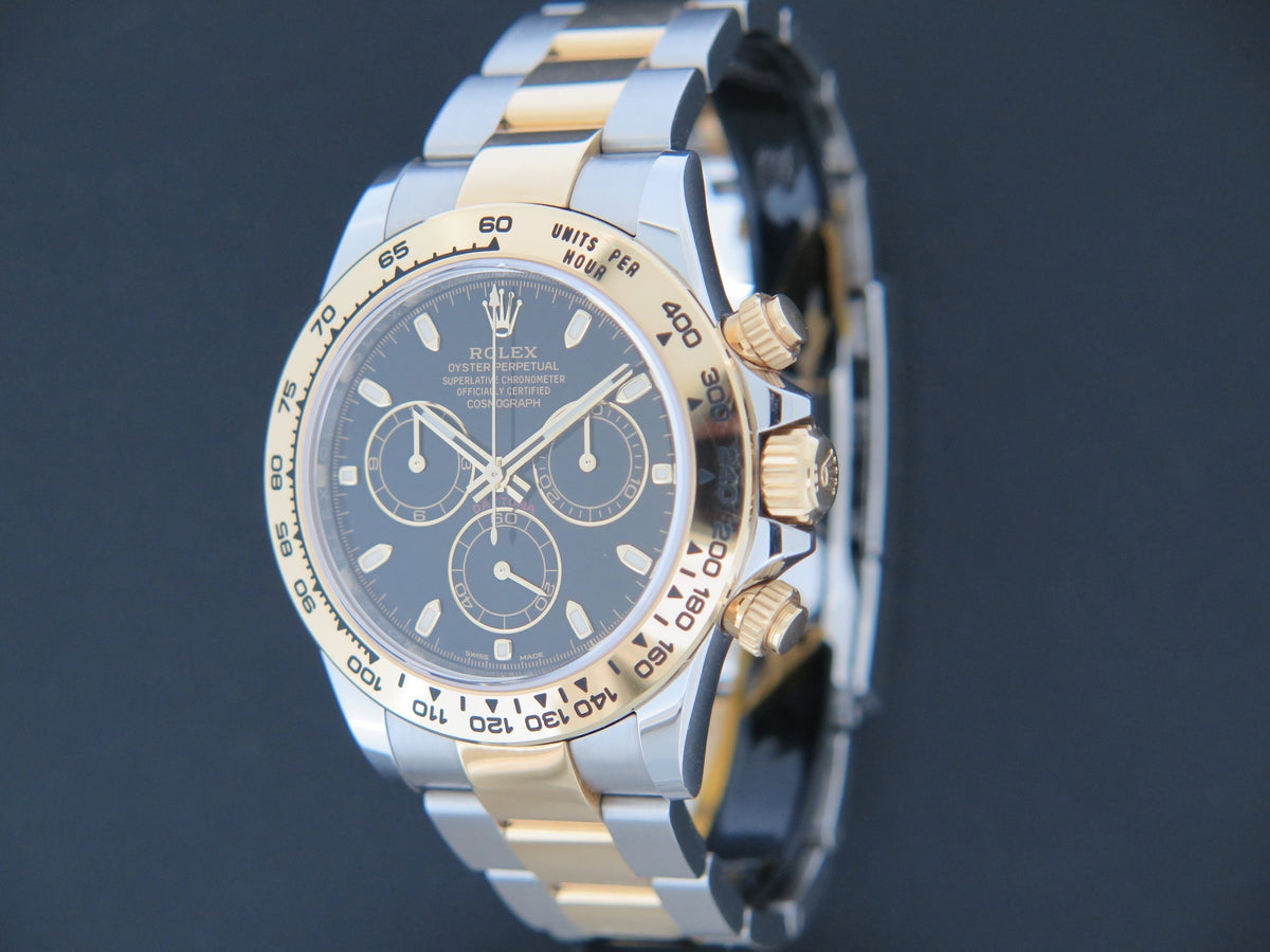 Rolex Daytona Gold/Steel Black Dial 116503 (1)