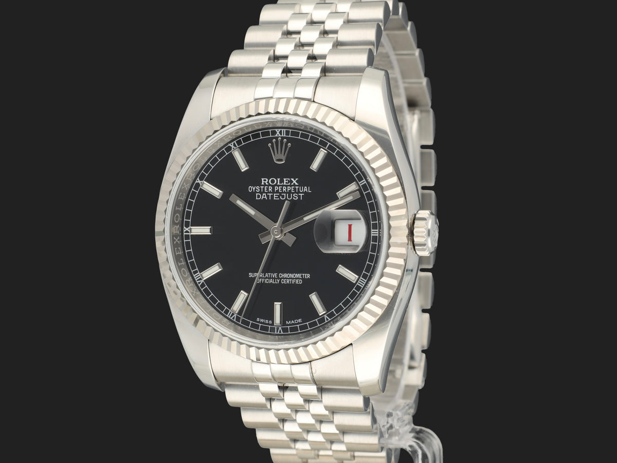 Rolex Datejust 36 Black Dial 116234  (1)