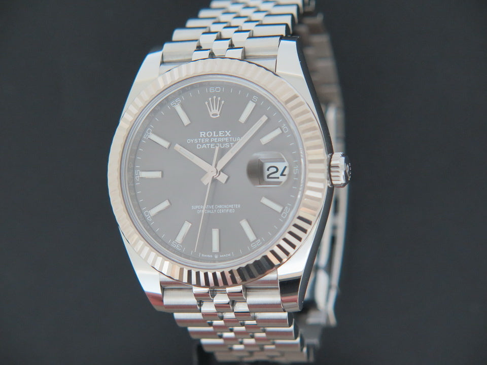 Rolex Datejust 41 Slate Dial 126334 (1)