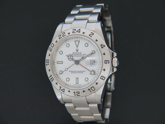 Rolex Explorer II White Dial