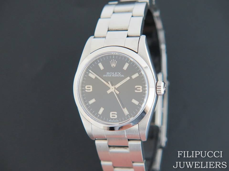 Rolex Oyster Perpetual  31MM Black Dial 77080 116234 (1)