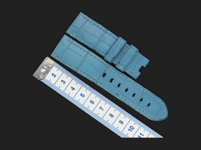 Panerai Blue Alligator Leather Strap 22-20MM
