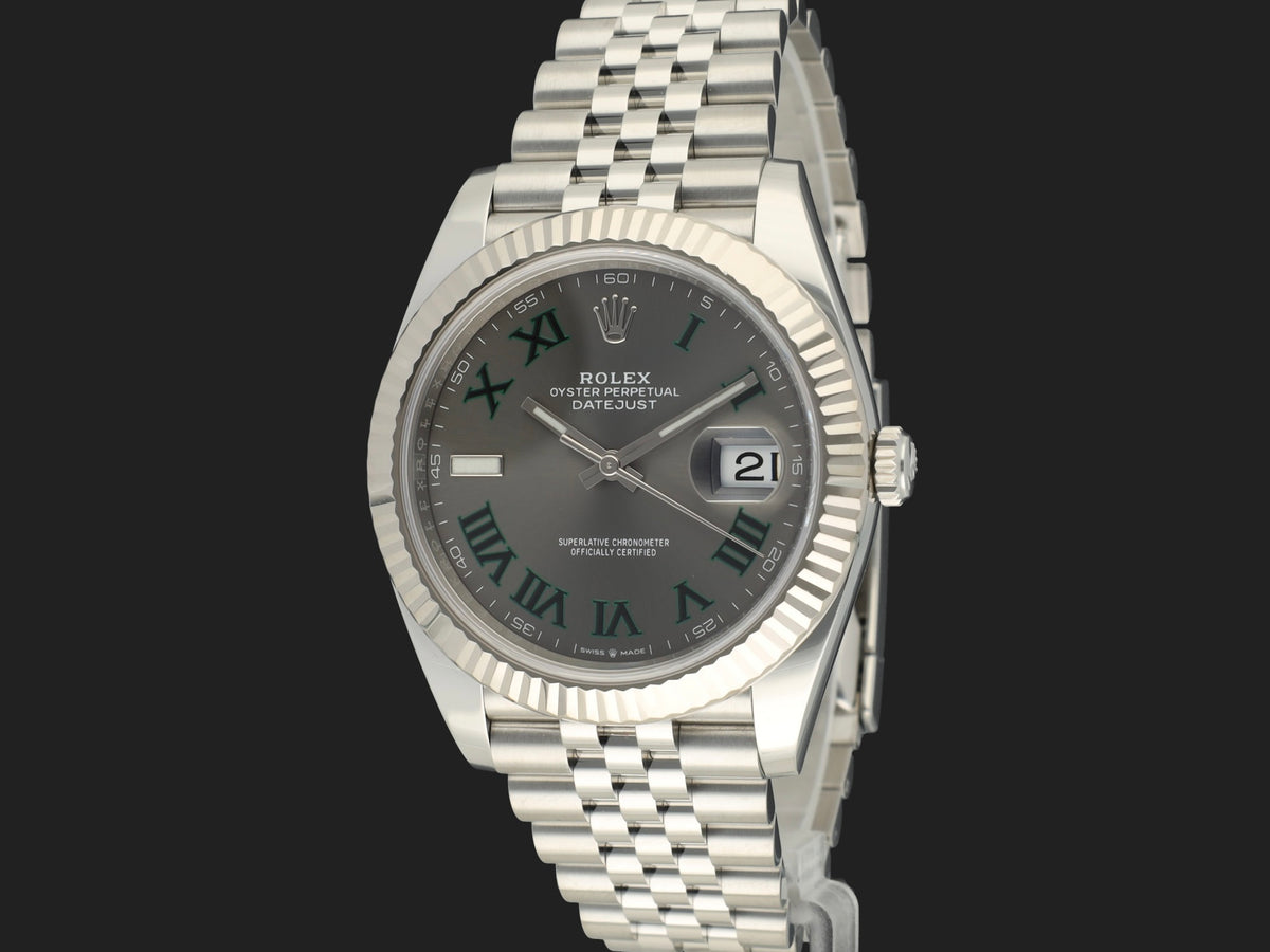 Rolex Datejust 41 Wimbledon Dial 126334  (1)