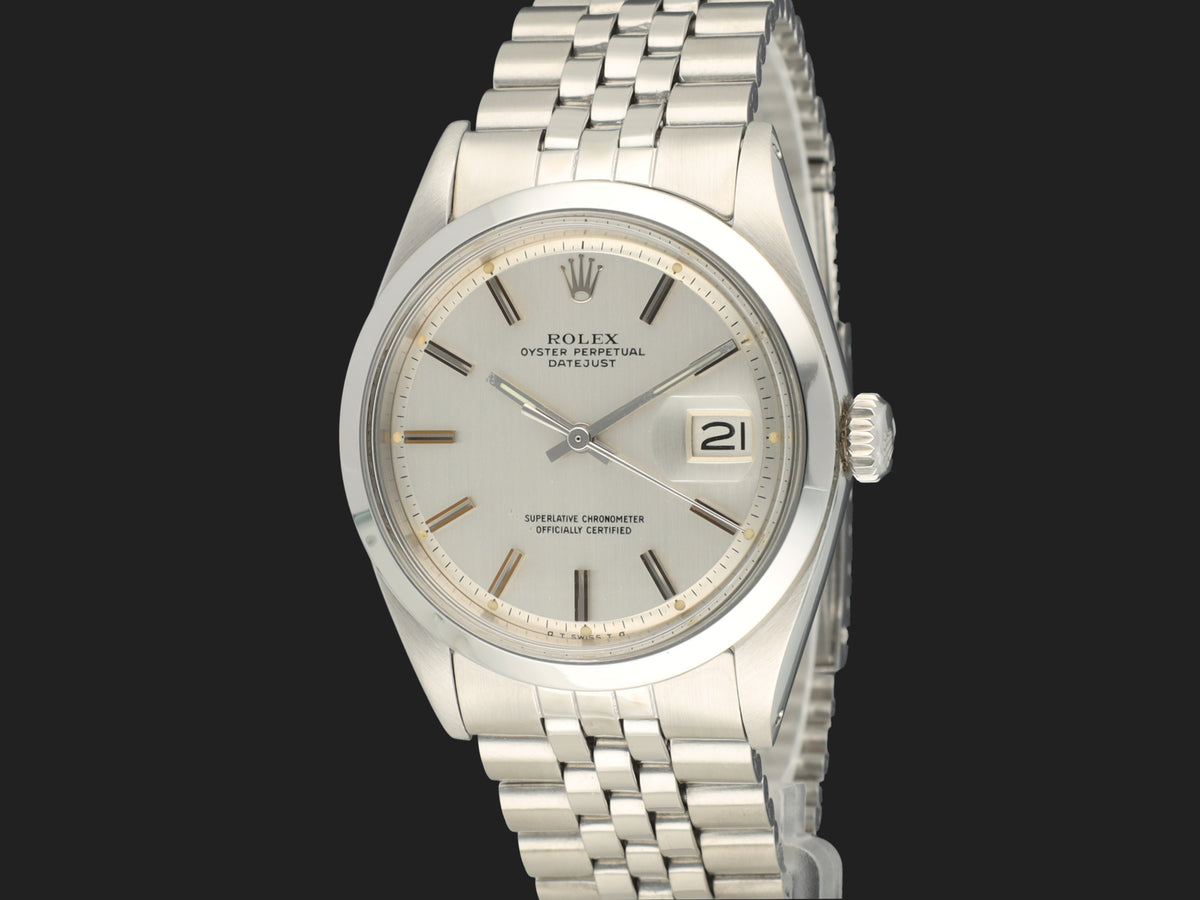Rolex Datejust 36 1600 Silver Brushed Dial