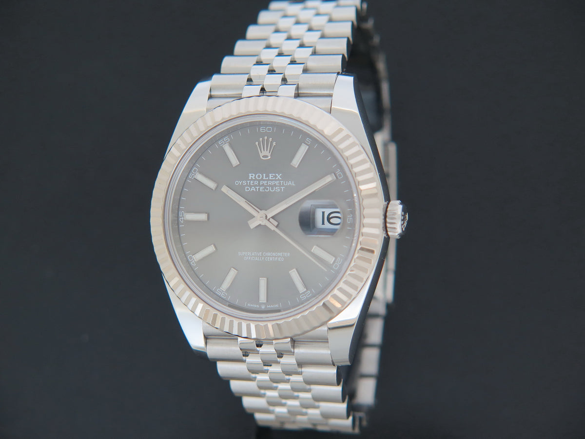 Rolex Datejust 41 Slate Dial 126334 (1)