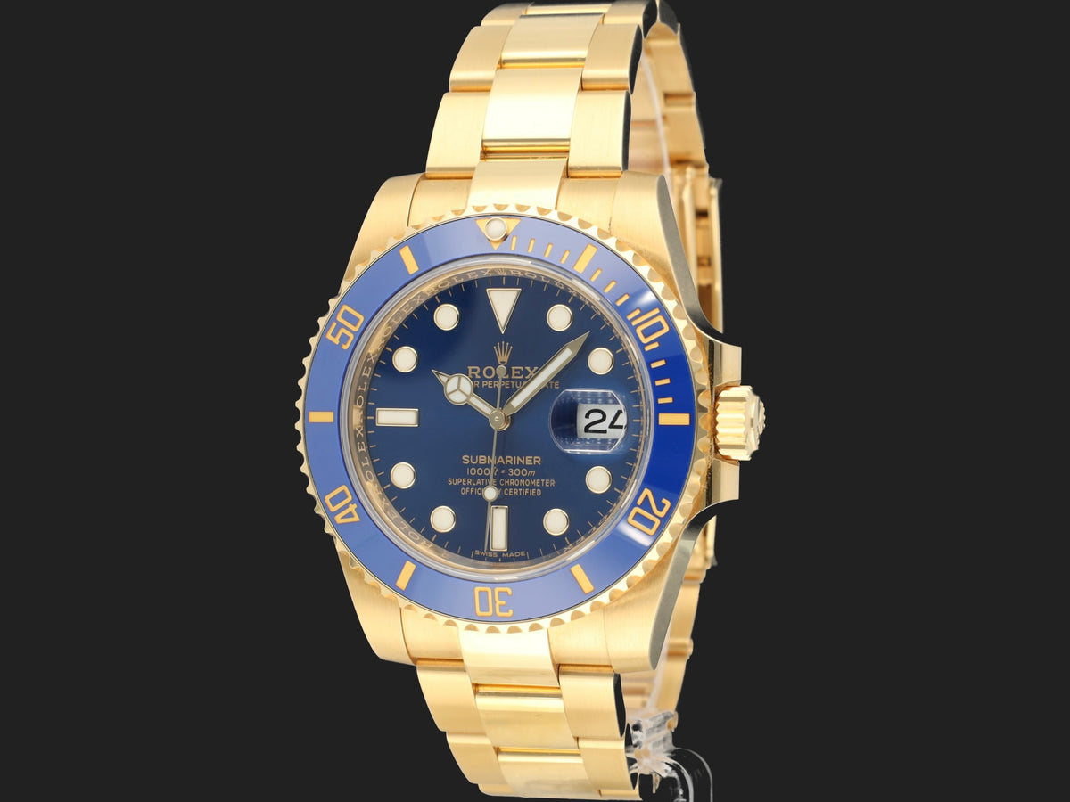 Rolex Submariner Date Yellow Gold 116618LB (1)