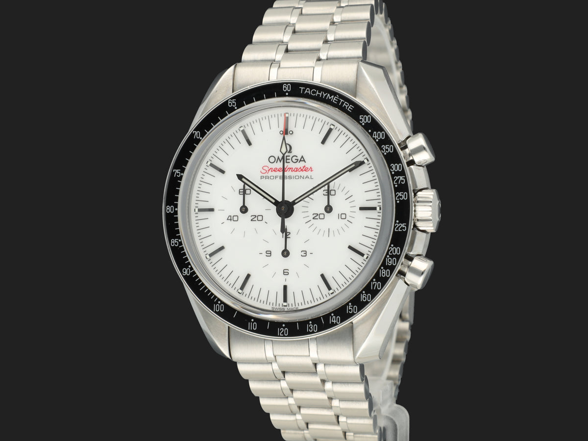 Omega Speedmaster Professional Moonwatch White Dial 310.30.42.50.04.001
