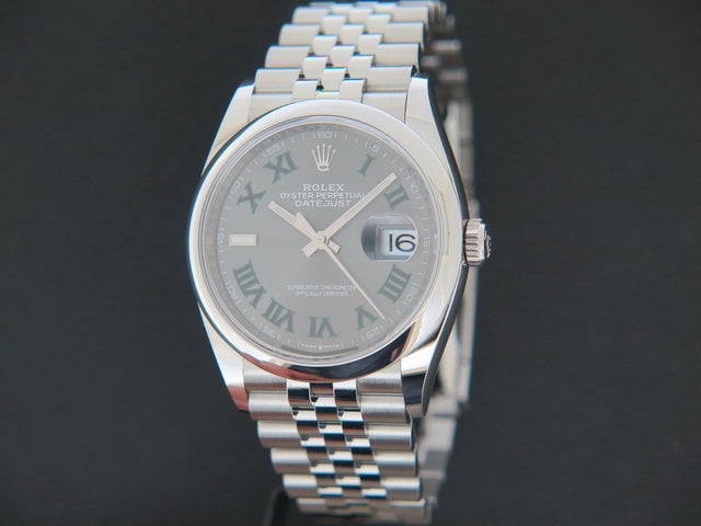Rolex Datejust Slate Dial NEW