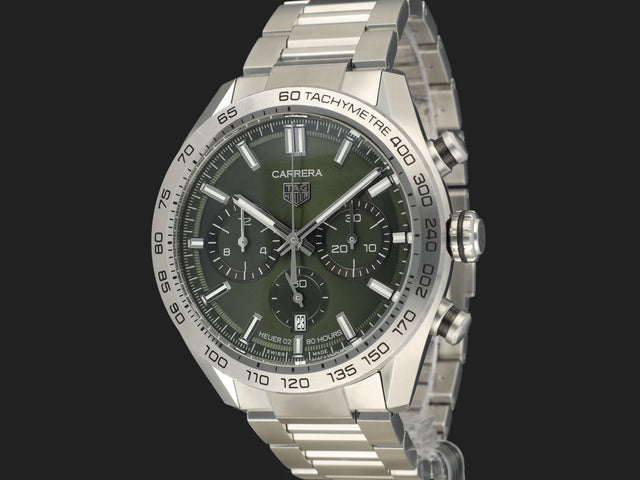 Tag Heuer Carrera Calibre 02 Green Dial