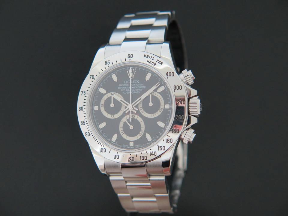 Rolex Daytona Black Dial 116520 (1)
