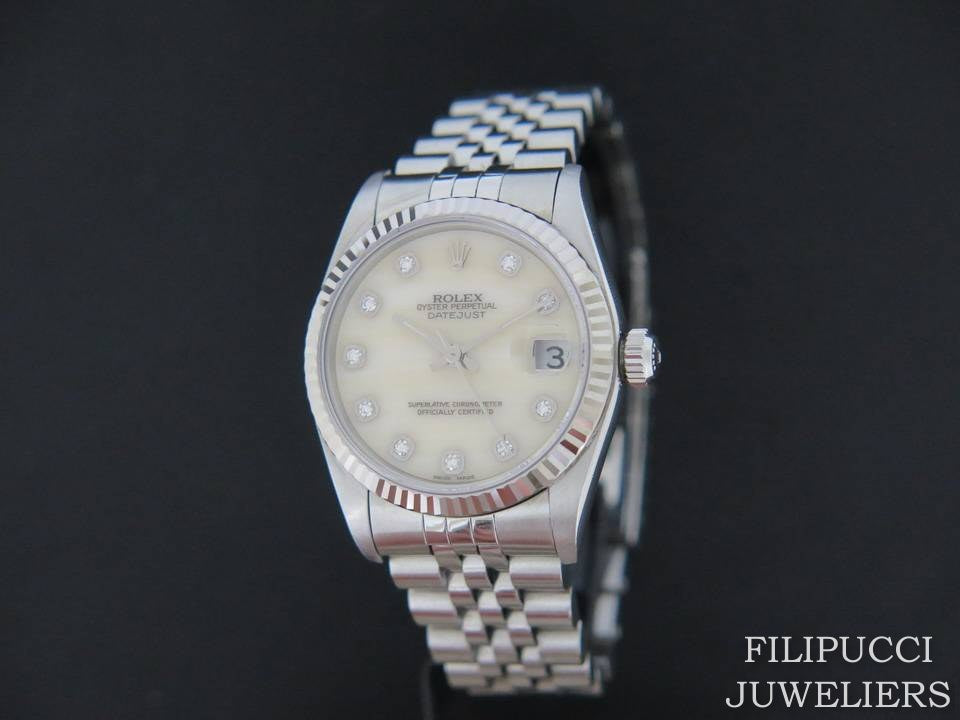 Rolex Datejust MOP with Diamonds 68274  (1)