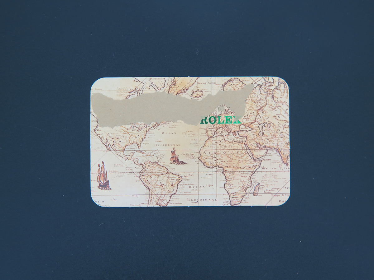 Rolex Calendar Card 1988 / 1989 (1)
