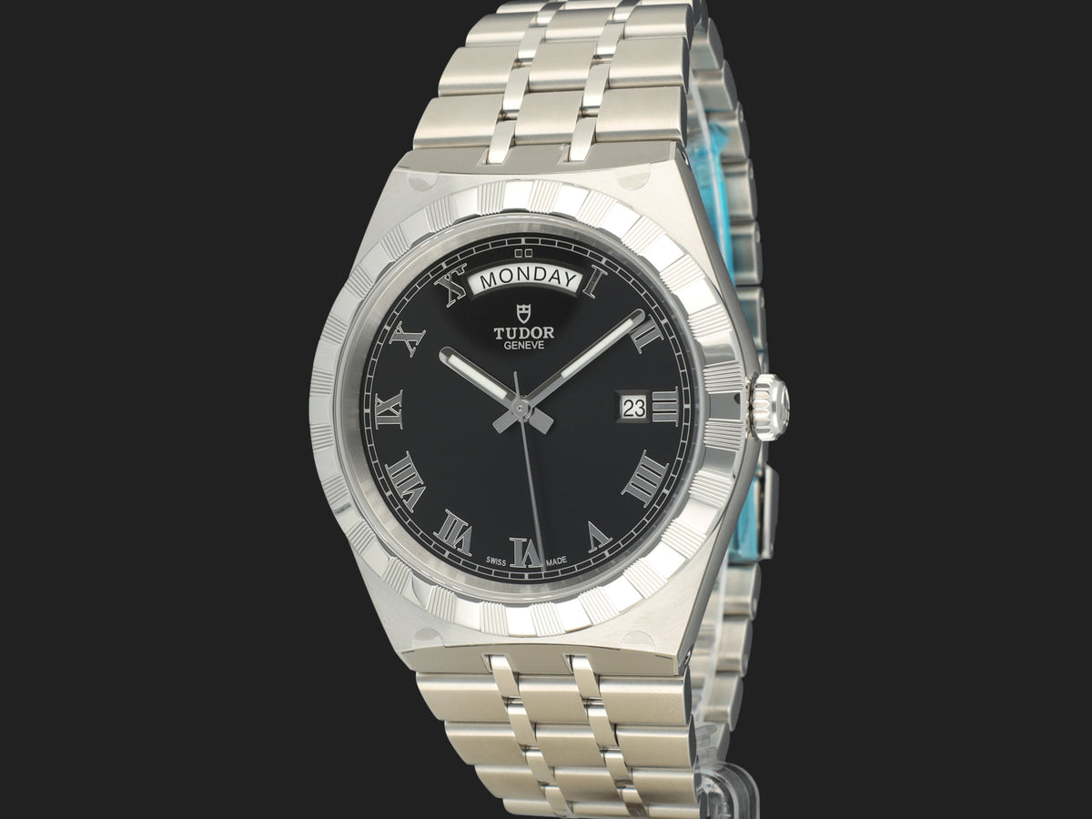 Tudor Royal Black Dial 28600 NEW (1)