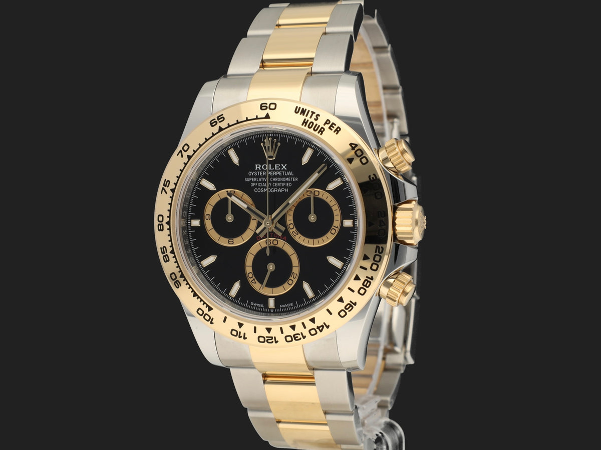 Rolex Daytona Gold/Steel Black Dial 126503 NEW MODEL (1)