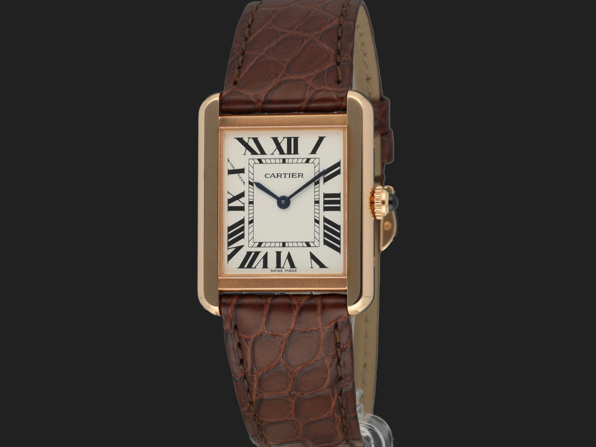 Cartier Tank Solo Small Rose Gold W5200024 / 3168 (1)