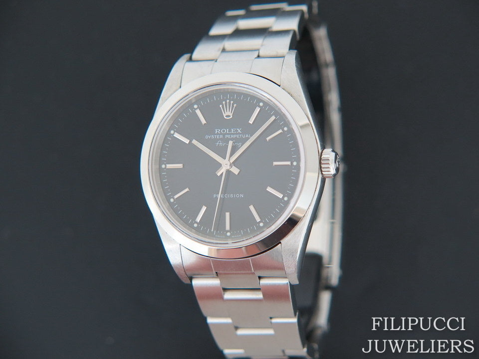 Rolex Air-King Black Dial 14000   (1)