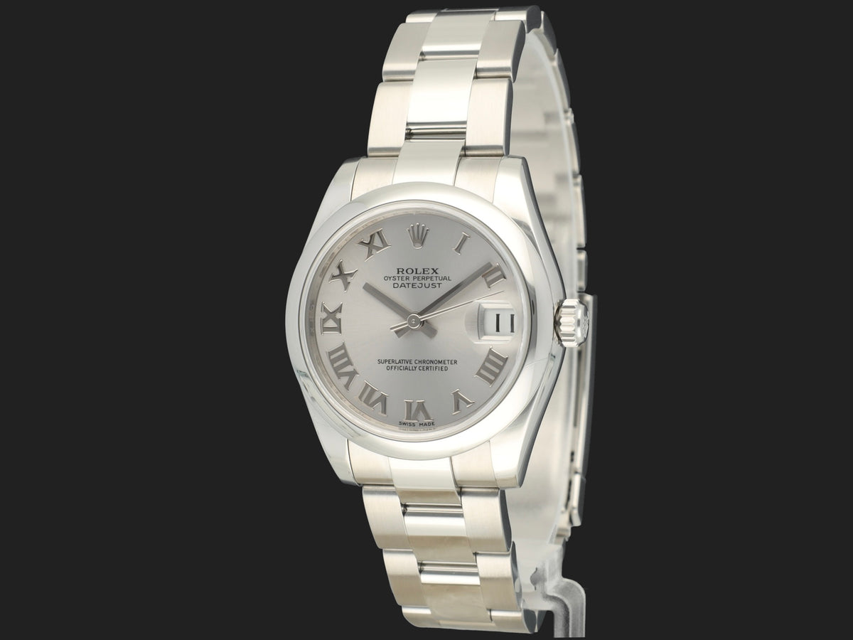 Rolex Datejust 31 Silver Roman Dial 178240 (1)